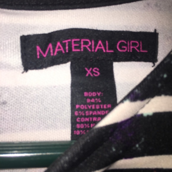 Material Girl Long Sleeve Dress with Mesh Detail - Picture 3 of 3